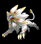 ambiguous_gender blue_eyes claws feral open_mouth simple_background solo tongue transparent_background white_body yellow_tongue kawaguchi_youhei nintendo pokemon felid generation_7_pokemon legendary_pokemon mammal pokemon_(species) solgaleo 2016 absurd_res alpha_channel hi_res official_art