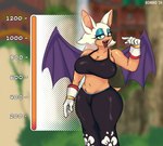 anthro big_breasts bodily_fluids breasts clothed clothing donation_drive female huge_breasts imminent_vore looking_at_viewer open_mouth saliva saliva_string solo roundrombo sega sonic_the_hedgehog_(series) rouge_the_bat absurd_res hi_res