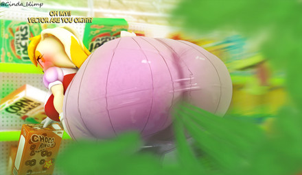 anthro bent_over beverage big_breasts big_butt blush breasts bulging_eyes butt cereal chain clothing dialogue dress duo electronics fart fart_cloud fart_fetish farting_on_another female food grocery_store headphones holding_object huge_butt juice_(beverage) male male/female milk orange_juice scut_tail short_tail store tail text thick_thighs tight_clothing tongue tongue_out wide_hips ayaxstudio cindablimp apple_jacks corn_flakes honey_nut_cheerios sega sonic_the_hedgehog_(series) vanilla_the_rabbit vector_the_crocodile crocodile crocodilian lagomorph leporid mammal rabbit reptile scalie 3d_(artwork) absurd_res artist_name digital_media_(artwork) english_text hi_res source_filmmaker_(artwork)