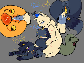 anthro anthro_on_anthro anthro_penetrated anthro_penetrating anus blush bodily_fluids cervical_contact cum cum_in_uterus cum_in_vagina cum_inside cumshot dialogue drooling duo ejaculation fallopian_tubes female from_behind_position genital_fluids genitals internal living_tail looking_at_another looking_pleasured male male/female male_penetrating moan ovaries penetration saliva scar self-harm_scars sex snake_tail tail text thought_bubble unusual_anatomy unusual_tail unwanted_cum_inside unwanted_ejaculation uterus vaginal vaginal_canal vaginal_penetration vulva x-ray_view moonkitty03 circus_(moonkitty03) quasar_(moonkitty03) canid canine canis domestic_cat domestic_dog felid feline felis mammal monster_tail reptile scalie snake 4:3 english_text hi_res