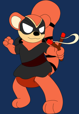 3_toes 4_fingers abdl anthro arm_outstretched barefoot black_clothing black_hood black_jacket black_mask black_nose black_stripes black_topwear clean_diaper cloth_diaper clothed clothing concentrating concentration determined diaper diaper_under_clothing domino_mask eye_lens eyebrow_through_mask eyebrows eyemask eyewear feet female fighting_pose fingers firing_weapon fist fur fur_tuft handpaw heroic heroic_pose hindpaw holding_object holding_slingshot holding_weapon hood hood_down hooded_jacket jacket long_tail markings marksman maroon_sash mask multicolored_body multicolored_ears multicolored_face multicolored_fur multicolored_tail neck_tuft orange_arms orange_body orange_chest orange_ears orange_feet orange_fur orange_hands orange_legs orange_neck orange_paws orange_tail orange_torso pantsless pantsless_anthro pantsless_female paws pose raised_tail ranged_weapon red_diaper ring_(marking) ringed_tail sash sash_around_waist simple_background slingshot solo striped_markings striped_tail stripes superhero superhero_costume tail tail_markings tan_face tan_inner_ear tan_snout toes topwear transparent_background tuft weapon wearing_diaper wearing_mask wooden_weapons agumonofalchemy the_pacifier_(liliana_sharpe) ailurid mammal red_panda alpha_channel digital_drawing_(artwork) digital_media_(artwork) full-length_portrait hi_res portrait