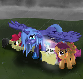 2011 amber_eyes apple_bloom_(mlp) blue_eyes blue_feathers blue_fur blue_hair cub cutie_mark cutie_mark_crusaders_(mlp) equine female feral friendship_is_magic fur green_eyes group hair horn horse map my_little_pony orange_feathers orange_fur outside pegasus pink_hair pony princess_luna_(mlp) purple_eyes purple_hair rain red_hair scootaloo_(mlp) sweetie_belle_(mlp) tyruas unicorn warm_colors white_fur winged_unicorn wings yellow_fur young
Rating: Safe
Score: 8
User: Gilda_The_Gryphon
Date: July 07, 2013