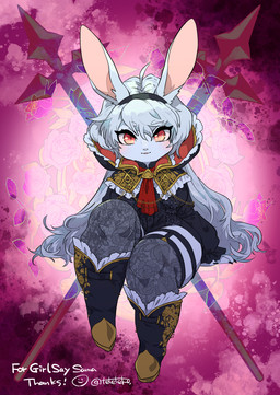 accessory ahoge alternative_fashion anthro bangs biped black_claws black_clothing black_hairband black_leotard blue_body blue_ears blue_face blue_fur blue_hair blue_nose boots breasts claws clothing dark_claws eyebrow_through_hair eyebrows female female_anthro finger_claws floral_background floral_print flower footwear frilly frilly_clothing fur garter goth grey_clothing grey_legwear hair hair_accessory hair_between_eyes hairband j-fashion kemono knee_boots knee_highs leg_garter legwear leotard light_ears light_face light_hair light_inner_ear light_nose long_ears long_hair long_sleeves medium_breasts monotone_body monotone_fur multicolored_eyes open_mouth open_smile ouji_(fashion) pink_eyes pink_inner_ear plant pupils red_eyes red_pupils shoes sitting smile smiling_at_viewer solo thigh_highs translucent translucent_hair two_tone_eyes victorian_goth teteteko ruby_(girlsay) lagomorph leporid mammal rabbit 2022 digital_media_(artwork) full-length_portrait portrait