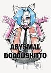 anthro blue_hair bottomwear clothed clothing collar collared_shirt dress_shirt female fur hair hair_over_eye hands_up necktie notched_ear prosthetic prosthetic_limb pupils robotic_arm shirt short_hair simple_background skirt solo spiral_eyes topwear unusual_pupils vest white_background white_body white_fur blackboltlonewolf absolute_cinema mindless_self_indulgence rogue_(blackbolt) domestic_cat felid feline felis mammal 2025 hi_res meme signature sketch