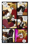 anthro anthro_on_anthro antlers balls base_two_layout big_balls bite biting_lip biting_own_lip black_nose blockage_(layout) blonde_hair bold_text bottomless brown_hair canid canine clothed clothing comic cox cross-popping_vein deer dialogue digital_media_(artwork) duo english_text erection evil_grin eyes_closed femboy fitting_room five_frame_image fox fur genitals gideon gripping_sound_effect hair hair_over_eye handjob hi_res horizontal_staggering horn humanoid_genitalia humanoid_penis hyper iconography interspecies linked_speech_bubble lips long_hair male male/male mammal multicolored_body multicolored_fur omg one_eye_obstructed onomatopoeia orange_body orange_eyes orange_fur partially_clothed penile penis pointy_speech_bubble red_eyes ruger self_bite sex short_hair smile sound_effects speech_bubble staggering_(layout) text text_emphasis two_tone_body two_tone_fur vertical_blockage white_body white_fur