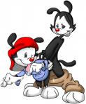 anal anal_penetration animaniacs balls bent_over bottomless brothers clothing cub cum cum_in_ass cum_inside cum_on_hands cum_on_pants erection from_behind gay hat incest licking_cum male moonbeamcat pants pants_down penetration penis sibling tongue tongue_out wakko_warner yakko_warner young
Rating: Explicit
Score: 4
User: Pokelova
Date: September 29, 2013