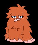 ambiguous_gender anthro blue_eyes brown_body brown_fur buckteeth fluffy frown fur on_model solo teeth mugco moshi_monsters furi_(moshi_monsters) furi_(species) mammal monster_(moshi_monsters) alpha_channel low_res