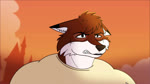 anthro anthrofied armor berry_creations boots brown_body brown_fur chainmail cheek_tuft clothing duo facial_tuft fight floppy_ears fluffy fluffy_tail footwear fur gauntlets gloves greaves handwear head_tuft male medieval_armor melee_weapon multicolored_body orange_sky plate_armor pointy_ears prick_ears red_body red_fur shield shoes sky snarling sword tail tan_body tan_fur teeth tuft weapon white_body white_fur zweihander disney the_fox_and_the_hound copper_(tfath) tod_(tfath) bloodhound canid canine canis domestic_dog fox hunting_dog mammal red_fox scent_hound true_fox 16:9 animated hi_res no_sound short_playtime webm widescreen