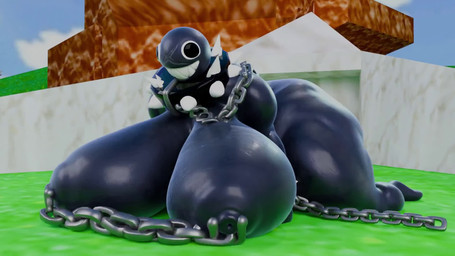 anthro anus areola barking big_areola big_breasts big_butt big_nipples black_body bouncing_breasts bouncing_butt bound breasts butt butt_jiggle chain chained collar female genitals huge_areola huge_breasts huge_butt huge_hips huge_nipples huge_thighs jiggle_physics jiggling masturbation muscular muscular_anthro muscular_female muscular_thighs nipple_piercing nipples object_in_pussy object_penetration penetration piercing scar solo spiked_collar spikes thick_thighs thigh_jiggle vaginal vaginal_penetration vulva wide_hips koreyvee mario_bros nintendo gigi_(thecoatl034) chain_chomp 16:9 3d_(artwork) 3d_animation animated digital_media_(artwork) hi_res short_playtime sound webm widescreen