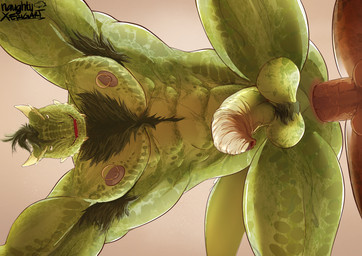 abs all_fours anal anal_penetration anthro anthro_on_anthro anthro_penetrated anthro_penetrating anthro_penetrating_anthro anus armpit_hair balls bareback bodily_fluids body_hair chest_hair duo erection foreskin from_behind_position genital_fluids genitals hair horn humanoid_genitalia humanoid_penis long_foreskin looking_pleasured low-angle_view male male/male male_penetrated male_penetrating male_penetrating_male muscular narrowed_eyes nipple_piercing nipple_ring nipples non-mammal_balls non-mammal_nipples nude obliques pecs penetration penile penile_penetration penis penis_in_ass piercing precum pubes ring_piercing scales sex simple_background smile solo_focus tan_background teeth tongue unretracted_foreskin worm's-eye_view naughtyxerigart microsoft the_elder_scrolls argonian scalie 2022 absurd_res hi_res signature