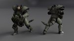 5_fingers anthro armor empty_eyes fangs fingers furgonomics gatling_gun gun holding_object holding_weapon horn machine machine_gun male minigun pauldron power_armor ranged_weapon sharp_teeth simple_background smile solo t-51b_power_armor tail_armor teeth weapon coin49 fallout microsoft deathclaw scalie 16:9 3d_(artwork) digital_media_(artwork) hi_res widescreen