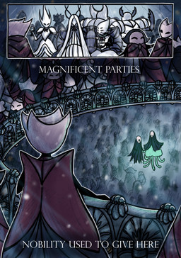 2_horns 2_panel_comic 6_eyes ambiguous_gender anthro biped dialogue female group horn multi_eye noble standing text white_body white_text netmors hollow_knight_(franchise) team_cherry dryya_(hollow_knight) eternal_emilitia_(hollow_knight) grey_mourner_(hollow_knight) hegemol_(hollow_knight) isma_(hollow_knight) lurien_(hollow_knight) monomon_the_teacher_(hollow_knight) ogrim_(hollow_knight) white_defender_(hollow_knight) arthropod 2019 absurd_res english_text hi_res