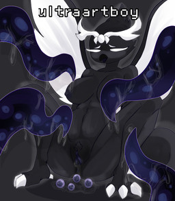 after_rape after_sex ambiguous_fluids anthro black_body breasts defeated egg female forced genitals oviposition rape sex simple_background solo tentacles vulva wings ultra_artboy lady_of_fire_(adlm13) avian bird corvid deity humanoid oscine passerine absurd_res digital_drawing_(artwork) digital_media_(artwork) hi_res tagme