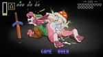 all_fours ambiguous_gender anal anal_penetration anthro balls bodily_fluids bottomless bottomless_anthro bottomless_male butt clothed clothing cum cum_while_penetrated duo electric_shock electricity electrocution electrostimulation erection forced fur game_over game_over_screen game_ui gameplay_mechanics genital_fluids genitals hair humanoid_genitalia humanoid_penis male male/ambiguous male_penetrated melee_weapon penetration penis pink_body pink_fur questionable_consent rape sex shirt simple_background sword sword_in_ground tail tentacle_in_ass tentacle_penetration tentacle_rape tentacle_sex tentacles teratophilia text topwear tunic weapon furfragged a_link_to_the_past nintendo the_legend_of_zelda link_(rabbit_form) cnidarian jellyfish lagomorph leporid mammal marine medusozoan rabbit digital_media_(artwork) english_text hi_res