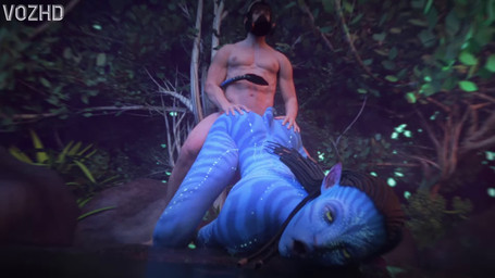 ahegao all_fours big_butt big_penis blue_body bodily_fluids breasts butt cum cum_drip cum_in_vagina cum_inside cum_on_back cum_on_body doggystyle dripping duo erection female female_on_human female_penetrated forest from_behind_position gas_mask genital_fluids genitals hair human_on_humanoid human_penetrating human_penetrating_female interspecies jungle kneeling long_ears long_hair looking_pleasured lying lying_on_ground male male/female male_penetrating male_penetrating_female mask nature nipples nude nude_female nude_male on_front on_ground orgasm outside outside_sex penetration penile penile_penetration penis penis_in_vagina plant sex shrub tail tail_wrapped_around_body teeth thick_thighs tongue tree vaginal vaginal_penetration water white_body xenophilia yellow_eyes sound_warning vozhd james_cameron's_avatar neytiri alien human humanoid mammal na'vi 16:9 3d_(artwork) 3d_animation animated digital_media_(artwork) hi_res high_framerate short_playtime sound video watermark widescreen