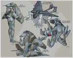 abs aircraft airplane anthro athletic athletic_male avro_vulcan balls border butt camo de_havilland_sea_vixen de_havilland_venom feet_together fingers flaccid foreshortening genitals grey_body grey_border group hand_on_neck hawker_hunter humanoid_genitalia humanoid_penis jet kneeling legs_together limp_wrist looking_at_viewer looking_back lying machine male nude on_front penis pose raised_finger raised_pinky seductive simple_background sitting slim slim_male standing tail text vehicle wings krowbutt royal_air_force aircraft_humanoid arthropod butterfly insect lepidopteran living_aircraft living_machine living_vehicle 5:4 digital_media_(artwork) english_text