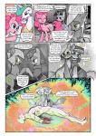 2017 anon blue_eyes blush bone comic cutie_mark dialogue digital_media_(artwork) dock_(anatomy) earth_pony english_text equid equine eyes_closed feathered_wings feathers female feral friendship_is_magic green_eyes greyscale hair hasbro hi_res horn horse human limestone_pie_(mlp) magic male mammal maud_pie_(mlp) monochrome multicolored_hair muscular muscular_male my_little_pony mythological_creature mythological_equine mythology nude open_mouth pencils_(artist) pink_hair pinkie_pie_(mlp) pony pose princess_celestia_(mlp) purple_eyes star tail text tongue twilight_sparkle_(mlp) unicorn winged_unicorn wings