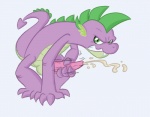 balls bent_over cum cumshot dragon feral friendship_is_magic green_eyes looking_at_viewer male masturbation my_little_pony orgasm penis plain_background scalie solo spike_(mlp) white_background
Rating: Explicit
Score: 9
User: king-kaze
Date: October 15, 2012