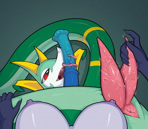 anal animal_genitalia animal_penis anthro anthro_on_feral areola bestiality big_breasts big_tail blue_penis bodily_fluids breasts duo equine_genitalia equine_penis fangs feral first_person_view forked_tongue from_front_position genital_fluids genital_slit genitals green_body gynomorph gynomorph/male intersex intersex/male licking looking_at_another looking_at_genitalia looking_at_partner looking_at_penis male multi_genitalia multi_penis multicolored_body nails nude_anthro open_mouth oral penile penis penis_grab penis_lick penis_tip pupils purple_areola red_eyes sex slit_pupils standing tail tail_around_body tail_around_partner tail_grab teeth tongue touching_penis vein veiny_penis white_body zeamaeri nintendo pokemon rasha ambiguous_species generation_5_pokemon mammal pokemon_(species) reptile scalie serperior snake unknown_species 2026 digital_media_(artwork) hi_res