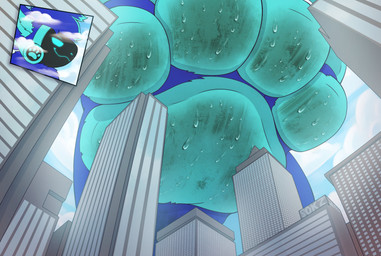 anthro bodily_fluids city cityscape claws dirty dirty_feet feet foot_fetish foot_focus foot_play low-angle_view machine macro male pawpads paws soles solo sweat sweaty_feet toe_claws trampling underfoot sokz neo_(neoazureproto) protogen absurd_res alternate_version_at_source hi_res