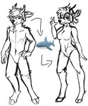 anthro antlers before_and_after breasts cloven_hooves ear_piercing eyebrows featureless_breasts featureless_crotch female female_anthro fur gender_transformation gesture hair hand_gesture hand_on_hip hooves horn humanoid_hands industrial_piercing looking_at_viewer male male_anthro mtf_transformation navel nude piercing plushie real smile snout solo standing transformation unguligrade literaldeerirl ikea blahaj ilex_(literaldeerirl) deer mammal new_world_deer white-tailed_deer 2023 adobe_photoshop_(artwork) black_and_white digital_drawing_(artwork) digital_media_(artwork) monochrome sketch trans_(lore) trans_woman_(lore)