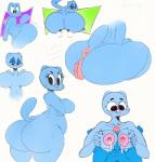 2018 anthro anus balls bedroom_eyes big_breasts blue_body blue_fur bodily_fluids breast_play breasts butt cartoon_network domestic_cat duo faceless_character faceless_male facesitting felid feline felis female fur genitals gumball_watterson half-closed_eyes incest_(lore) lactating looking_back male male/female mammal mature_anthro mature_female milk mother_(lore) mother_and_child_(lore) mother_and_son_(lore) narrowed_eyes navel neom-daddy nicole_watterson nipples nude parent_(lore) parent_and_child_(lore) parent_and_son_(lore) penis plump_labia presenting presenting_hindquarters pussy raised_tail rear_view seductive sex simple_background sitting_on_another slightly_chubby smile son_(lore) tail the_amazing_world_of_gumball thick_thighs titfuck whiskers white_background