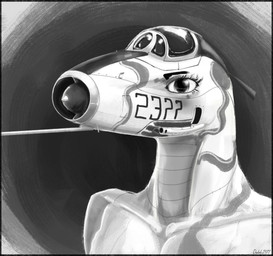aircraft anthro blush camo camo_print female looking_at_viewer machine simple_background solo vehicle daleks2377 qiang_(daleks2377) aeromorph living_aircraft living_machine living_vehicle bust_portrait hi_res monochrome painting_(artwork) portrait