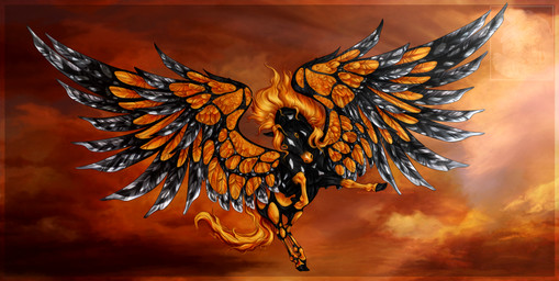 day detailed_background feathered_wings feathers feral hooves outside sky solo wings arsauron mythology equid equine mammal mythological_creature mythological_equine pegasus 2015 digital_media_(artwork) hi_res