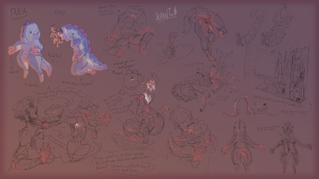 1_eye 3_toes 4_fingers 5_fingers anthro anus anus_only beady_eyes bent_over blue_body blue_skin bodily_fluids book butt demanding dialogue directional_arrow dripping duo featureless_chest featureless_crotch feet fingers french_kissing front_view genitals gradient_background hair hive human_on_anthro internal interspecies kissing larger_human larger_sub light looking_at_viewer looking_pleasured lying male male/male multi_tongue on_front pawpads paws penis plushie plushophilia power_bottom presenting presenting_anus presenting_hindquarters reading reading_book saliva saliva_drip saliva_on_face saliva_on_penis saliva_on_tongue saliva_string shadow short_hair side_view simple_background sitting size_difference smaller_anthro speech_bubble spines stuffing submissive tail tail_anus teratophilia text thick_tail thick_thighs toes tongue x-ray_view yelling zipper zipper_pull_tab skinnedteeth arthropod dinosaur fabric_creature human insect mammal prehistoric_species reptile scalie worm 16:9 absurd_res colored english_text hi_res lighting signature sketch sketch_page widescreen