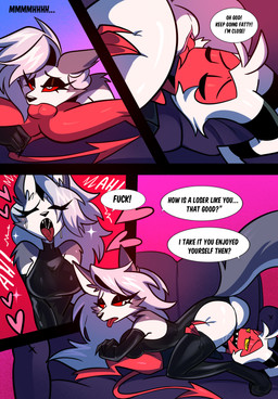 69_position anthro anthro_penetrated armwear balls black_armwear black_clothing black_elbow_gloves black_gloves black_handwear black_latex black_legwear black_leotard black_thigh_highs breasts clothing cunnilingus dialogue duo elbow_gloves fellatio female female_penetrated fluffy fluffy_tail fur furniture genitals gloves grey_body grey_fur grey_hair hair handwear heart_symbol humanoid_on_anthro humanoid_penetrating humanoid_penetrating_anthro latex latex_armwear latex_clothing latex_elbow_gloves latex_gloves latex_handwear latex_legwear latex_leotard latex_thigh_highs legwear leotard male male/female male_penetrating male_penetrating_female multicolored_body multicolored_fur oral penetration penile penis_in_mouth red_body red_sclera red_skin screaming sex sofa speech_bubble tail text thigh_highs two_tone_body two_tone_fur vaginal vulva white_body white_eyes white_fur white_hair yellow_sclera kato777 hellaverse helluva_boss mythology loona_(helluva_boss) moxxie_(helluva_boss) canid canid_demon canine demon hellhound humanoid imp mammal mythological_canine mythological_creature comic english_text hi_res