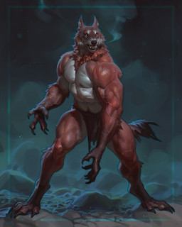 anthro bottomwear claws clothed clothing finger_claws fur loincloth loincloth_only male muscular muscular_anthro muscular_male neck_tuft nipples outside paws pecs pointy_ears prick_ears snarling solo standing tail teeth thick_thighs toe_claws topless tuft vein veiny_muscles wide_stance taran_fiddler mythology canid canine mammal mythological_canine mythological_creature werecanid werecanine werecreature werewolf 2026 4:5 digital_media_(artwork) hi_res signature