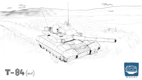 big_breasts breasts clothing female immobile overweight overweight_female shirt solo t-84 tank_(vehicle) tank_top topwear vehicle weight_gain waifudekai valentine(valhish) animal_humanoid humanoid 16:9 absurd_res hi_res widescreen