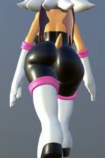 5_fingers 5_toes anthro armwear back_boob big_breasts big_butt black_bodysuit black_clothing black_skinsuit bodysuit bouncing_butt breasts butt clothing elbow_gloves eyelashes feet female fingers footwear fur gloves handwear membrane_(anatomy) membranous_wings multicolored_body nude rear_view scut_tail short_stack short_tail simple_background skinsuit solo swaying tail tan_body tan_fur tight_clothing toes walking white_armwear white_body white_clothing white_elbow_gloves white_footwear white_fur white_gloves white_handwear wide_hips wings jojomingles sega sonic_the_hedgehog_(series) rouge_the_bat bat mammal 2024 2:3 3d_(artwork) 3d_animation animated digital_media_(artwork) loop no_sound short_playtime webm