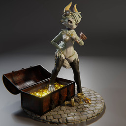 anthro bottomwear bra clothed clothed_anthro clothed_female clothing female gem gold_(metal) gold_jewelry jewelry legwear pants partially_clothed solo stockings treasure_chest underwear wide_hips blacklya blacklya_(modeler) diorit kobold scalie 1:1 3d_(artwork) 3d_model_showcase animated digital_media_(artwork) hi_res high_framerate no_sound short_playtime turntable_(animation) video