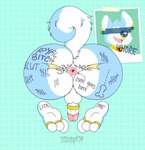 2019 accessory anthro balls big_butt biped body_writing butt canid canine canis cock_ring degradation digital_media_(artwork) english_text flaccid fox genitals glans hi_res huge_butt hybrid jewelry male mammal mana_(manaozyfolf) penis penis_accessory penis_jewelry perineum photo portrait_graffiti rear_view simple_background solo tally_marks tape text through_wall twistcmyk western_tally_marks wolf writing_on_butt writing_on_foot