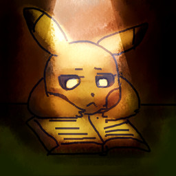 ambiguous_gender black_nose book cheek_spots looking_at_book looking_at_object mouth_closed paws pupils solo white_pupils flavia-elric nintendo pokemon generation_1_pokemon pikachu pokemon_(species) 1:1 2015 absurd_res digital_media_(artwork) hi_res