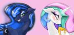 duo equine falco9998 female friendship_is_magic fur hair horn horse mammal my_little_pony pony princess_celestia_(mlp) princess_luna_(mlp) royalty winged_unicorn wings
Rating: Questionable
Score: 13
User: KrzykaczNerwus
Date: February 11, 2014