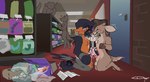 anthro balls beak black_beak black_body black_feathers blush bodily_fluids box brown_body brown_fur brown_hair brown_hooves brown_nose cardboard cardboard_box container cum cum_on_face cum_on_own_beak cum_on_own_face cum_on_own_tongue cum_on_self cum_on_tongue cumshot detailed_background digitigrade door duo_focus ejaculation erection exclamation_point eyewear eyewear_only feather_hands feathers fingers frottage fur genital_fluids genitals glasses glasses_only grey_body grey_feathers group hair hooved_fingers hooves inside kneeling looking_pleasured male male/male nude orange_body orange_feathers orgasm packaging penetrable_sex_toy penile penis pink_penis pink_tongue public public_nudity public_sex purple_eyes question_mark round_glasses scut_tail sex sex_shop sex_toy shaking sharing_penetrable_sex_toy sharing_sex_toy shelf short_tail simultaneous_orgasms snout standing store tail tail_feathers tapering_penis tongue tongue_out transparent_sex_toy trembling unguligrade voyeur wearing_glasses dyyrlysh kristoffer_everglade percy_(percybird) avian bird deer eurasian_bullfinch finch mammal new_world_deer oscine passerine true_bullfinch white-tailed_deer 2025 aliasing aseprite_(artwork) digital_drawing_(artwork) digital_media_(artwork) dithering hi_res