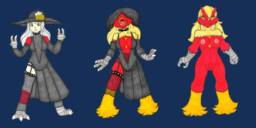 3_fingers anthro areola arms_to_side avian_feet barefoot beak big_breasts black_clothing black_panties black_underwear blonde_hair breasts claws cleavage clothed clothing collar dress enjoying erect_nipples feathers feet female fingers fishnet_clothing fishnet_legwear fist flower front_view fur garter_straps genitals grey_hair hair hat headgear headwear horn large_hat leggings legwear long_hair looking_at_hands looking_pleasured moan navel neck_tuft nipples nude open_mouth panties plant pokemorph pubes pupils raised_head red_body red_feathers simple_background slit_pupils solo species_transformation spiked_collar spikes spread_legs spreading standing talon_hands tongue tongue_out torn_clothing transformation transformation_sequence transparent_background tuft underwear vulva wardrobe_malfunction white_body white_claws white_skin yellow_body yellow_eyes yellow_fur yellow_sclera ivanks atlus megami_tensei nintendo persona_(series) persona_5 pokemon sega sae_nijima blaziken generation_3_pokemon pokemon_(species) shadow_(persona) 2:1 alpha_channel crossover hi_res