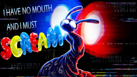 anthro bad_end being_watched black_background glitch glowing glowing_eyes limbless looking_at_another male no_pupils purple_body rabbit_ears simple_background solo static text trapped video_at_source kitty_snail_(artist) glitch_productions i_have_no_mouth_and_i_must_scream the_amazing_digital_circus jax_(tadc) ted_(ihnmaims) goo_creature human lagomorph leporid mammal rabbit 16:9 crossover english_text widescreen