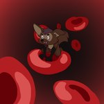 eritrocyte female feral jumping micro running solo unknown_artist prostokvashino tama-tama hybrid red_blood_cell 1:1