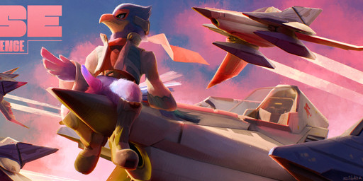 aircraft anthro arwing beak blue_body blue_feathers boots clothed clothing erection fake_advertisement feather_hands feathers flight_jacket footwear genitals gradient_penis green_eyes male pantsless_anthro pantsless_male penis pink_penis poster purple_penis recruitment_poster shoes sitting sky skyscape solo spread_legs spreading tapering_penis text vehicle yellow_beak sidekick nintendo star_fox falco_lombardi avian bird 2026 digital_drawing_(artwork) digital_media_(artwork) english_text hi_res