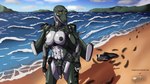 aircraft airplane anthro beach breasts gynomorph intersex machine seaside solo swimwear_removed vehicle drqube aircraft_humanoid living_aircraft living_machine living_vehicle 16:9 hi_res widescreen