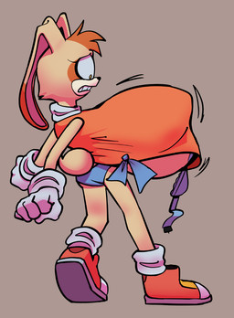 aged_up anthro big_breasts big_ears boots breast_expansion breasts clothing dress expansion female footwear gloves handwear huge_breasts looking_down panties shoes skinny_female solo speech_bubble standing surprised tan_body tearing_clothing top_heavy torn_clothing under_boob underwear wardrobe_malfunction worried klacket sega sonic_the_hedgehog_(series) cream_the_rabbit lagomorph leporid mammal rabbit 2025 digital_drawing_(artwork) digital_media_(artwork) hi_res shaded