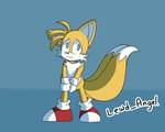 2_tails anthro blue_eyes clothing footwear fur gloves handwear male multi_tail multicolored_body multicolored_fur red_clothing red_footwear red_shoes shoes solo tail white_body white_fur yellow_body yellow_fur lewd_angel sega sonic_the_hedgehog_(series) miles_prower canid canine fox mammal 5:4 animated artist_name frame_by_frame hi_res short_playtime