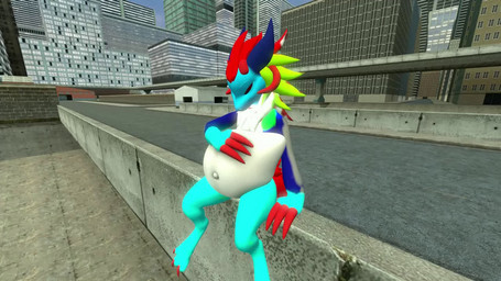 anthro belly big_belly male male/male solo vore zwute wickerbeast 16:9 3d_(artwork) 3d_animation animated digital_media_(artwork) sound source_filmmaker_(artwork) webm widescreen