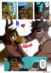 anal anthro anthro_on_anthro antlers bambi bambi_(film) base_three_layout blockage_(layout) bodily_fluids butt comic deer dialogue disney dripping drooling english_text exclamation_point father_(lore) father_and_child_(lore) father_and_son_(lore) five_frame_image group heart_symbol hi_res horizontal_blockage horn incest_(lore) kappax kissing male male/male mammal moan mule_deer new_world_deer onomatopoeia oral parent_(lore) parent_and_child_(lore) parent_and_son_(lore) rimming ronno saliva saliva_drip saliva_string sex smooch_(sound_effect) son_(lore) sound_effects speech_bubble text the_great_prince_of_the_forest three_row_layout tongue trio