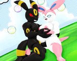 3d_(artwork) 5:4 anthro anthrofied areola balls big_breasts black_body breasts digital_media_(artwork) eeveelution erection female female_penetrated generation_2_pokemon generation_6_pokemon genitals hi_res male male/female male_penetrating male_penetrating_female malicekira muscular muscular_male nintendo nipples nude penetration penile penile_penetration penis penis_in_pussy pink_areola pink_nipples pokemon pokemon_(species) pokemorph pubes pussy sex sylveon umbreon vaginal vaginal_penetration white_body