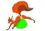 anthro anus balls butt canid canine disney fox genitals hi_res jrxt male mammal nick_wilde rear_view spread_legs spreading stretching tail zootopia