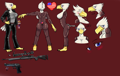 <3 avian bald_eagle beak big_breasts bird blue_eyes blush breasts eagle female gun jacklyn_morgonel leather ranged_weapon stars_and_stripes united_states_of_america weapon
Rating: Safe
Score: 0
User: Nightmarerra
Date: June 02, 2014 <3 avian bald_eagle beak big_breasts bird blue_eyes blush breasts eagle female gun jacklyn_morgonel leather ranged_weapon stars_and_stripes united_states_of_america weapon
Rating: Safe
Score: 0
User: Nightmarerra
Date: June 02, 2014